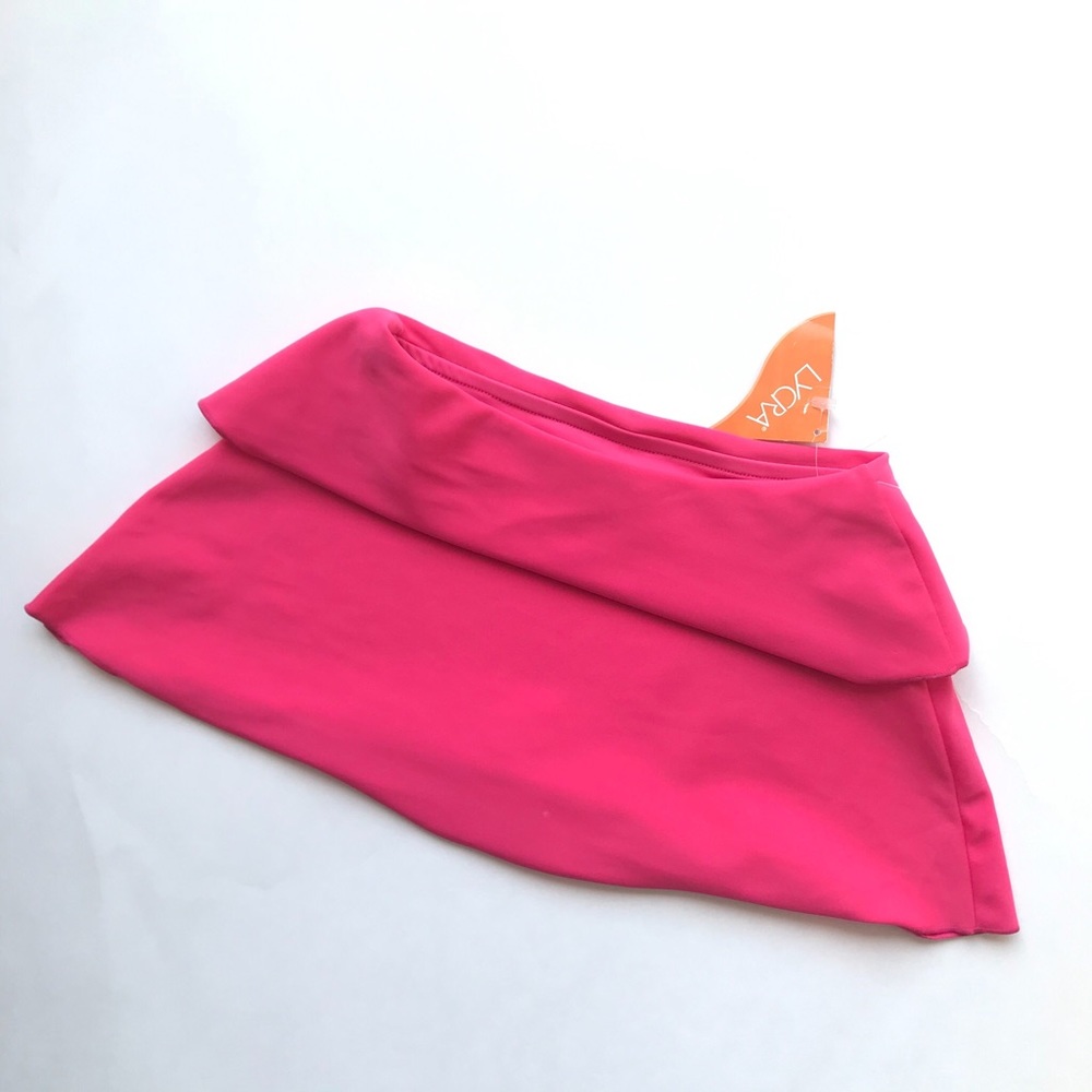 NWT Submarine Fuchsia Pink Swimsuit Cover Up Lycra Skirt Girls 4 4T NEW Beach